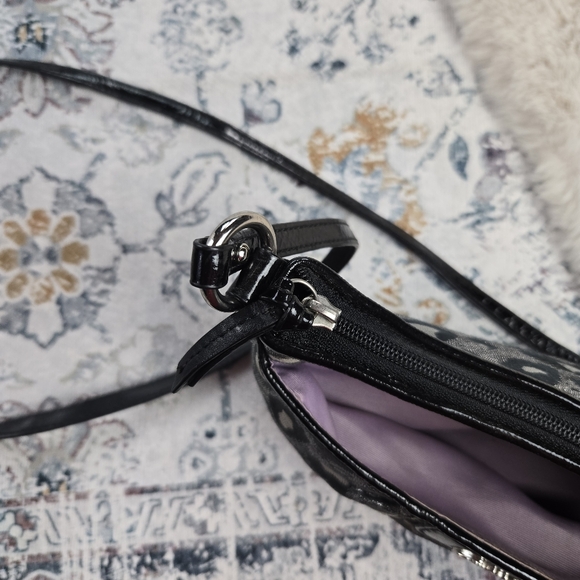 Coach Black and Silver Ocelot Animal Print Bag - Picture 10 of 16